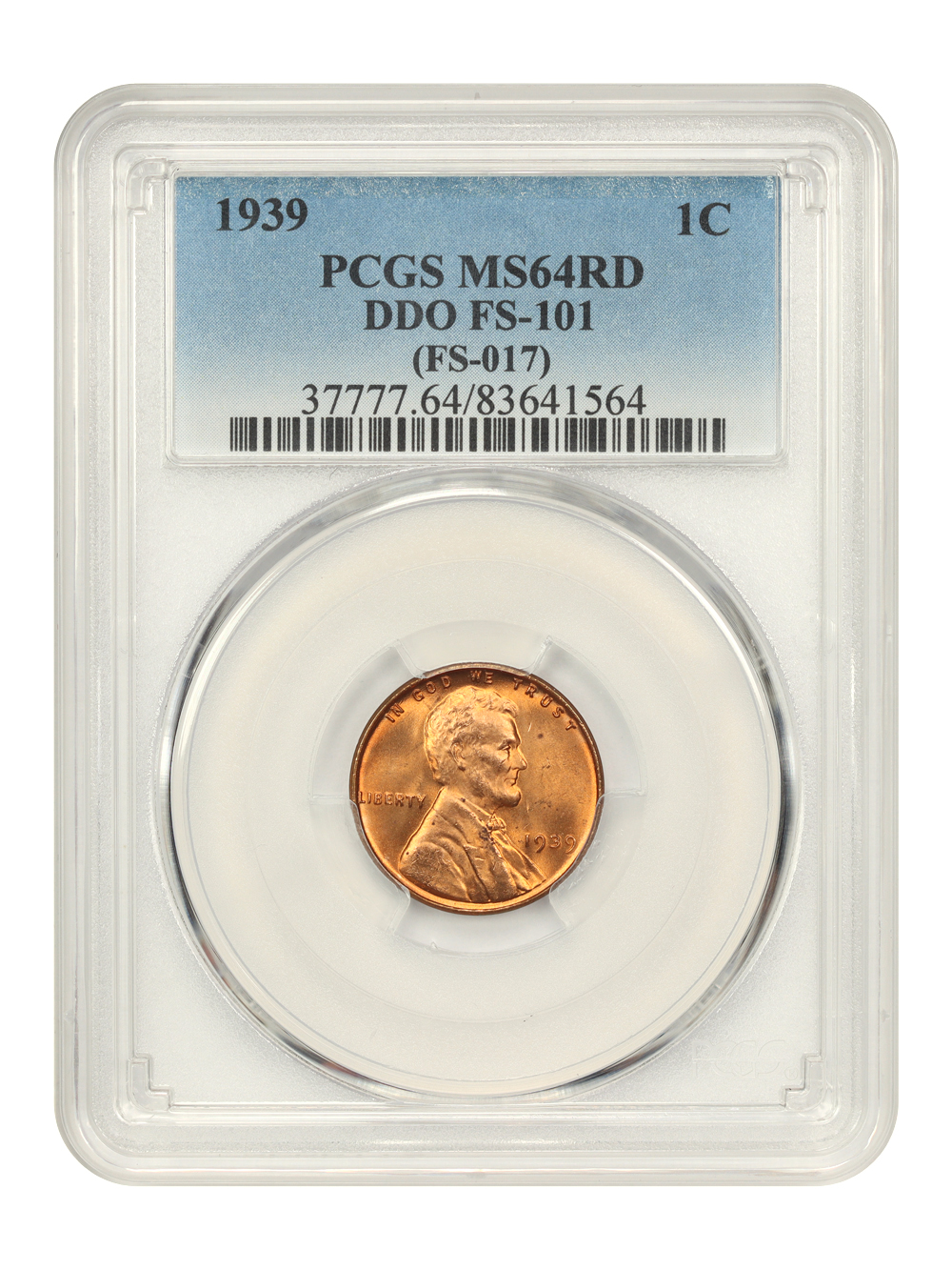 1939 1c MS RD MS63 RD CAC thumbnail 4