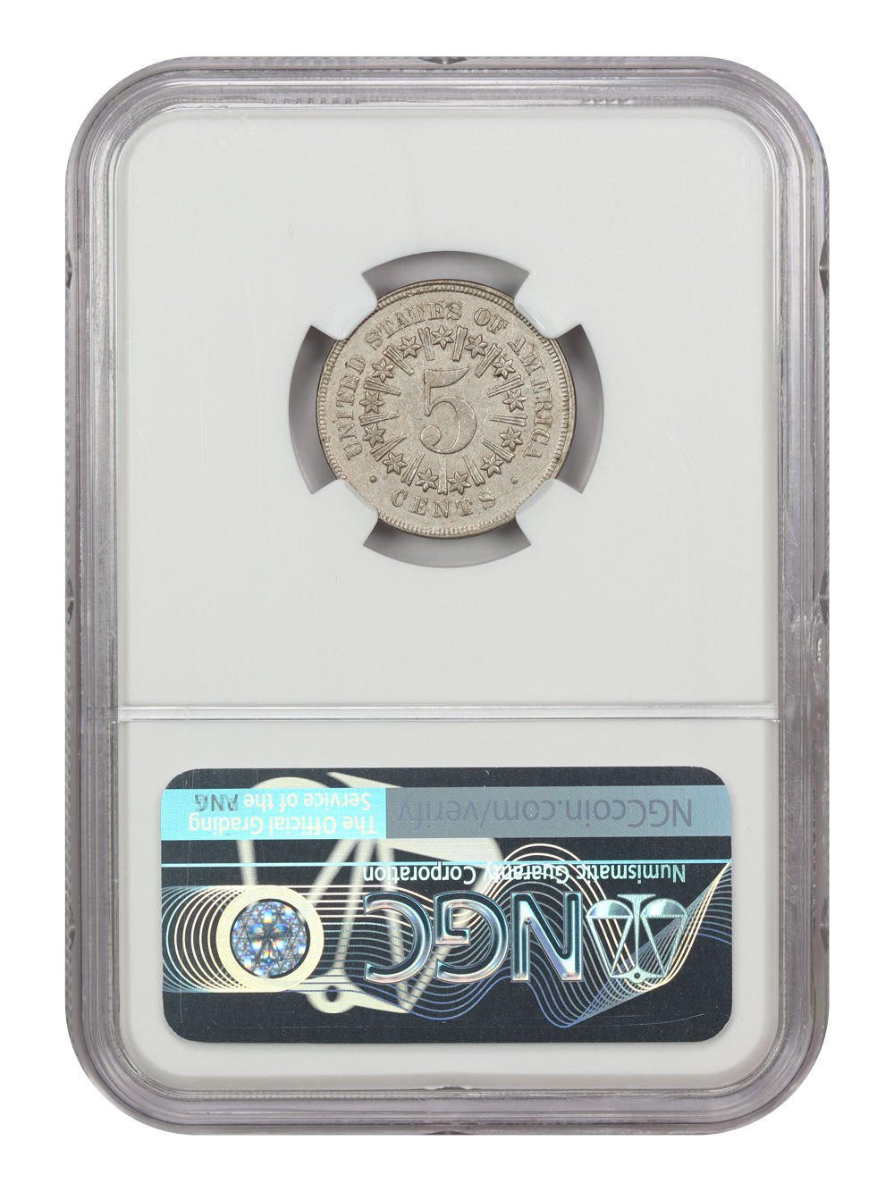 1866 5c Rays G4 thumbnail 26