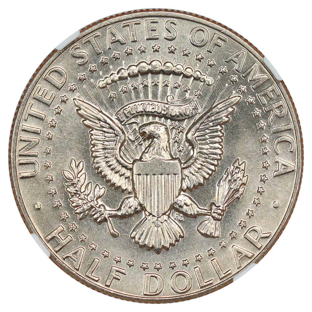 image for: 1985-P 50c NGC MS66