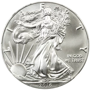 image for: 2016-(S) Silver Eagle $1 NGC MS70
