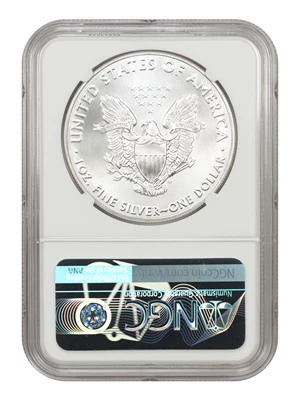 image for: 2016-(S) Silver Eagle $1 NGC MS70