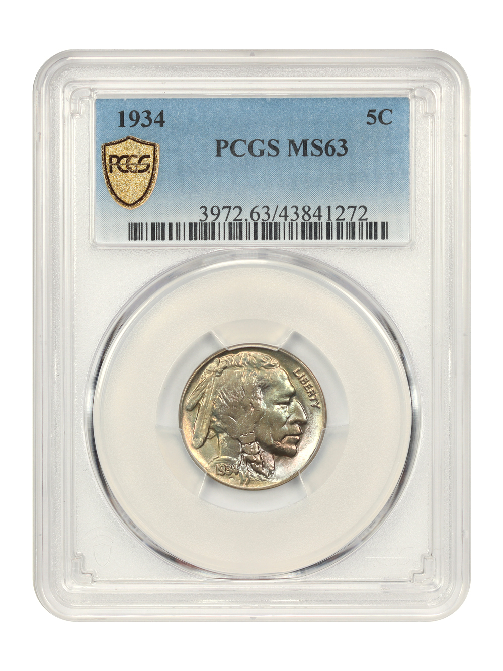 1934 5c MS61 CAC thumbnail 14