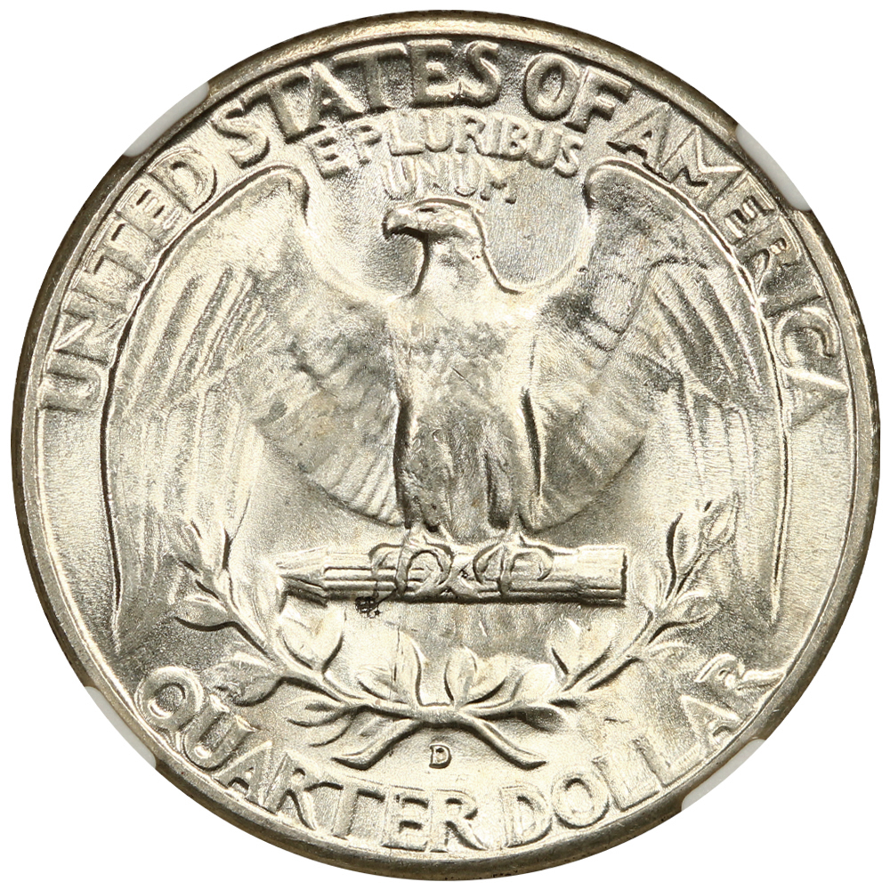 1947-D 25c MS66 thumbnail 4