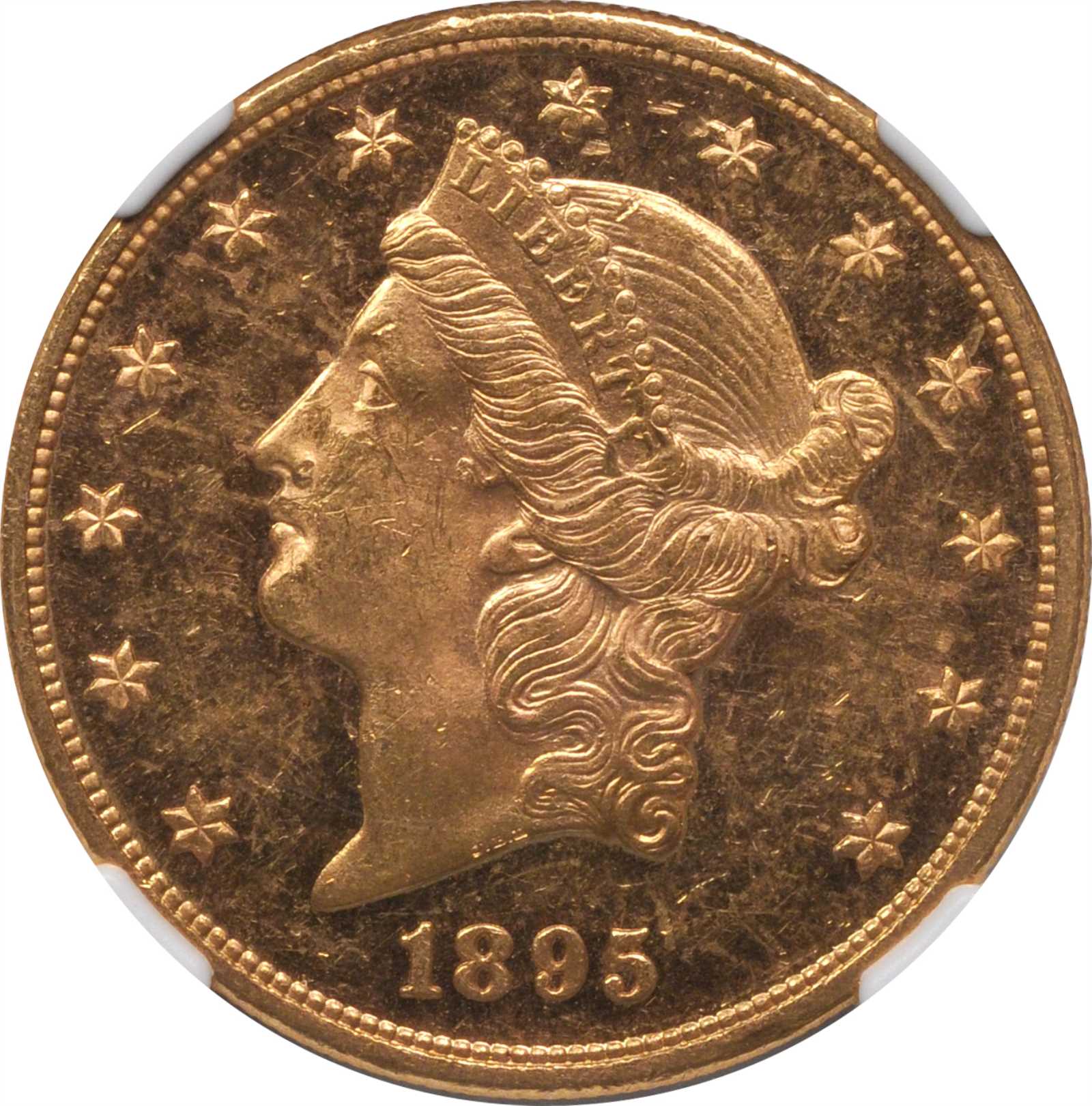 image for: 1895 Liberty Head Double Eagle. MS-61 * PL (NGC).
