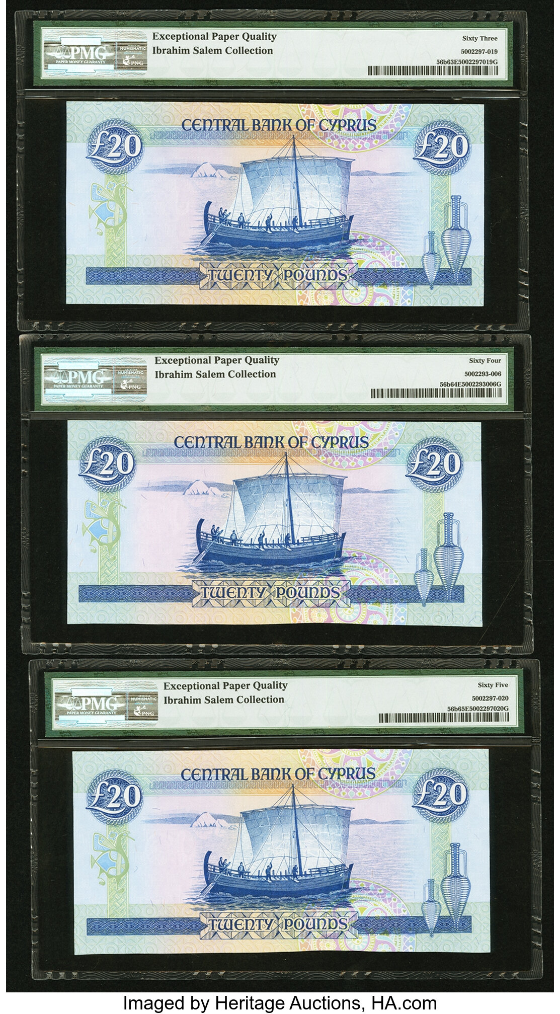 image for: Cyprus  20 pounds (B316bs)