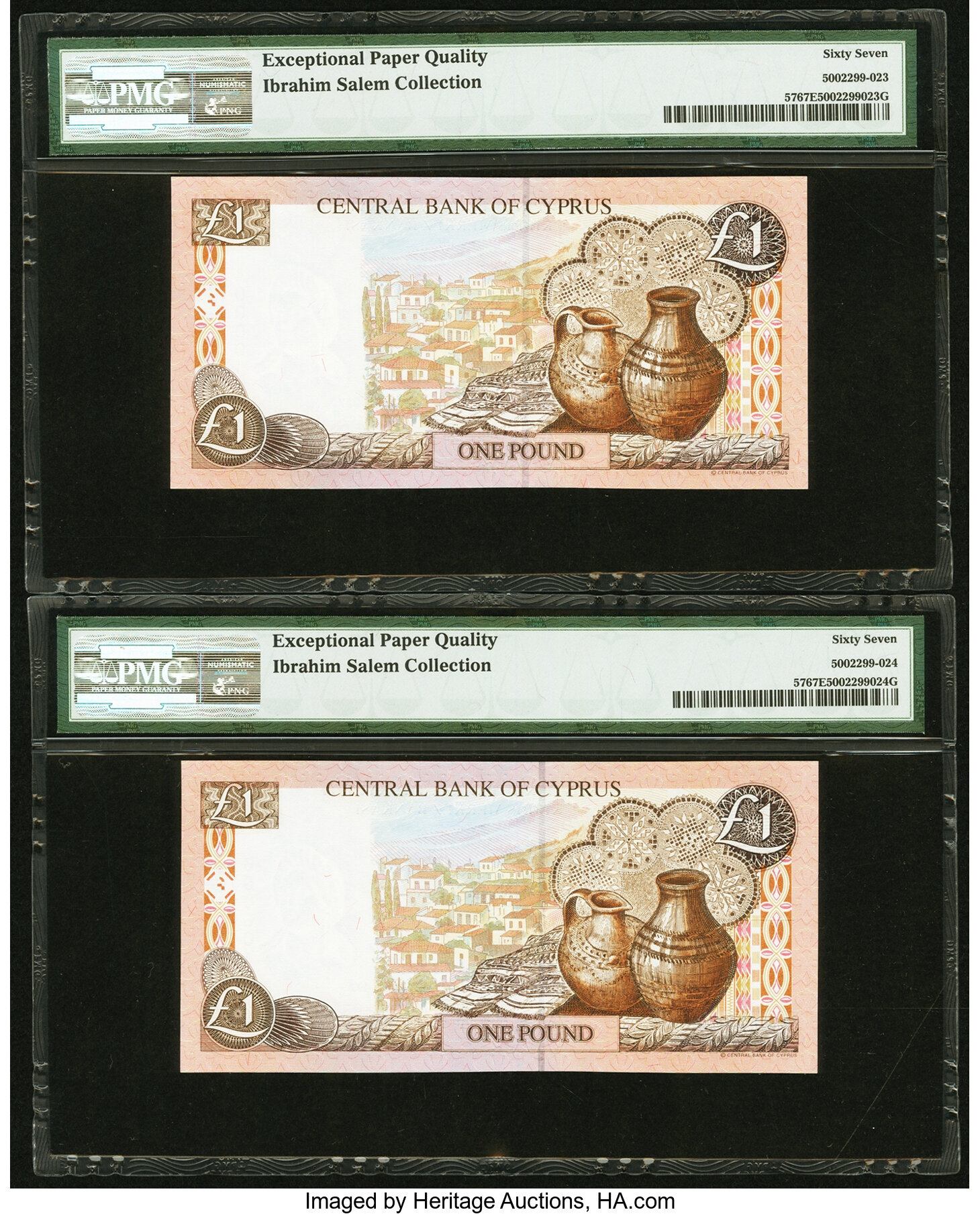 image for: Cyprus  1 pound (B317a)