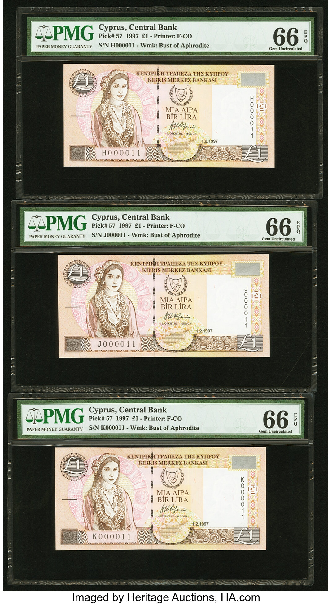 image for: Cyprus  1 pound (B317a)