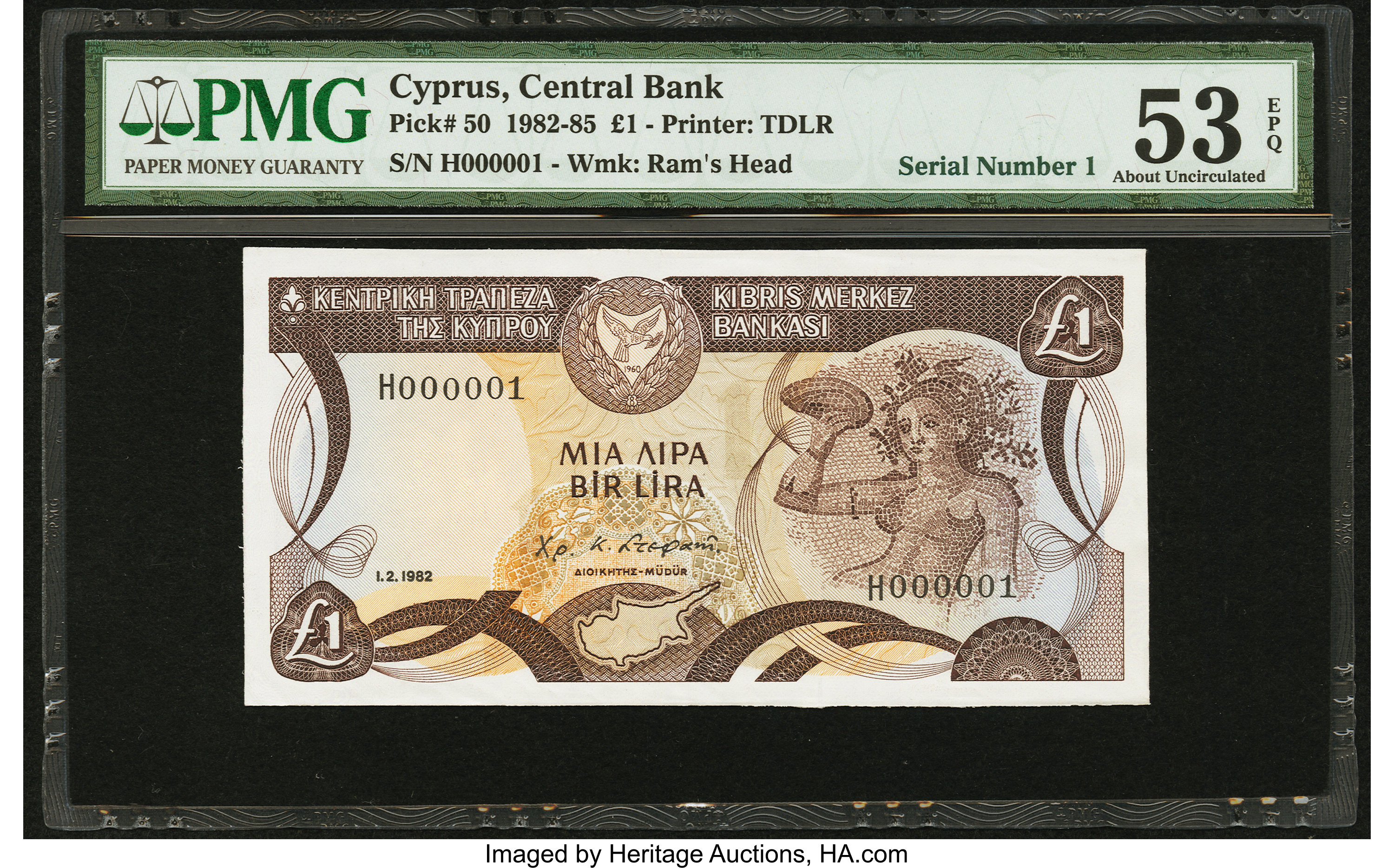 image for: Cyprus  1 pound (B310cs2)