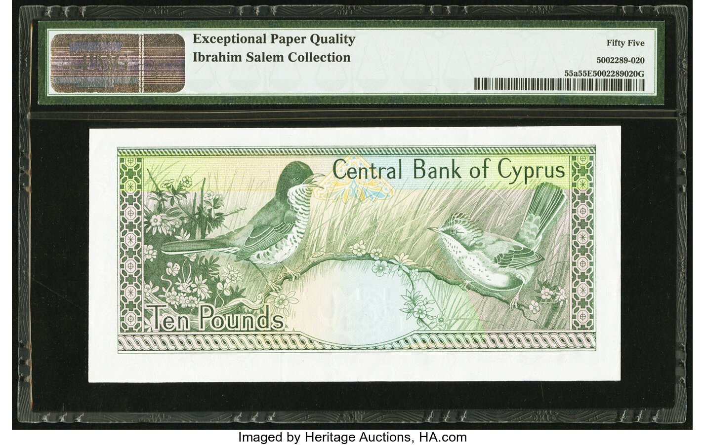 image for: Cyprus  10 pounds (B315c)