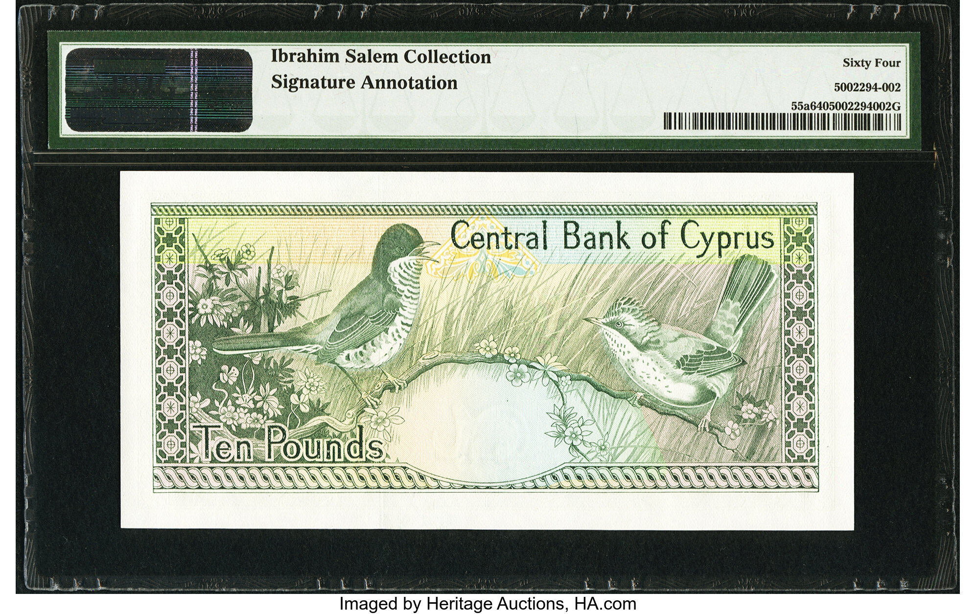 image for: Cyprus  10 pounds (B315g)