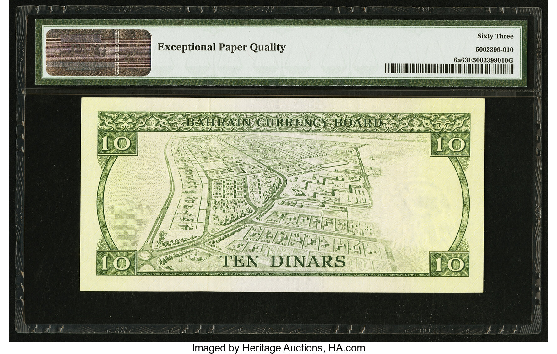 image for: Bahrain  10 dinars (B106as1)