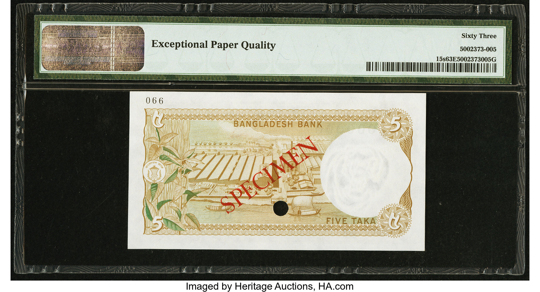 image for: Bangladesh  5 taka (B309as)