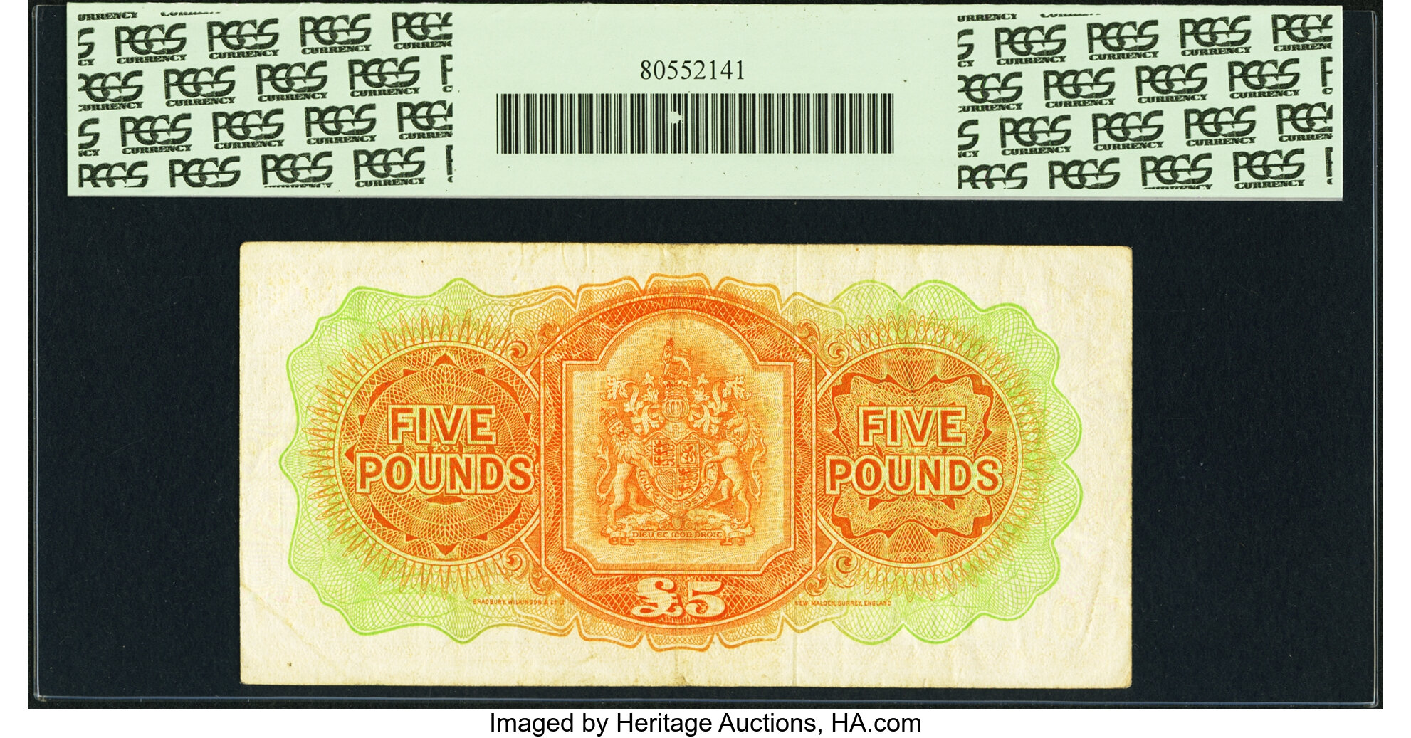 image for: Bermuda  5 pounds (B122as2)