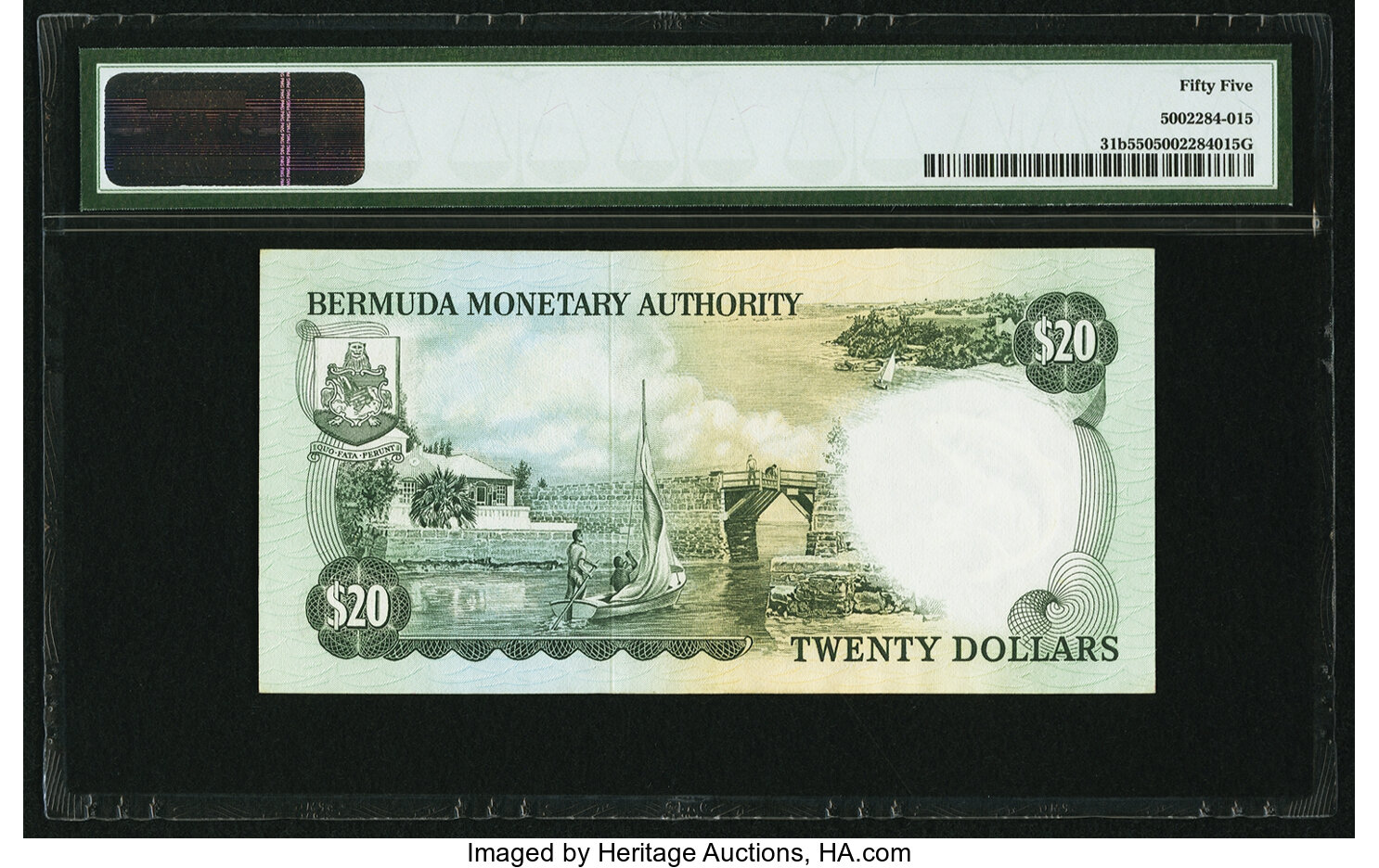 image for: Bermuda  20 dollars (B204a)