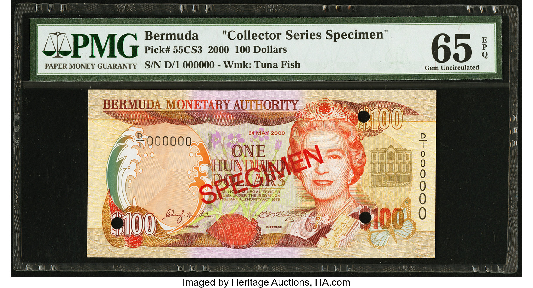 image for: Bermuda  100 dollars (B229a)