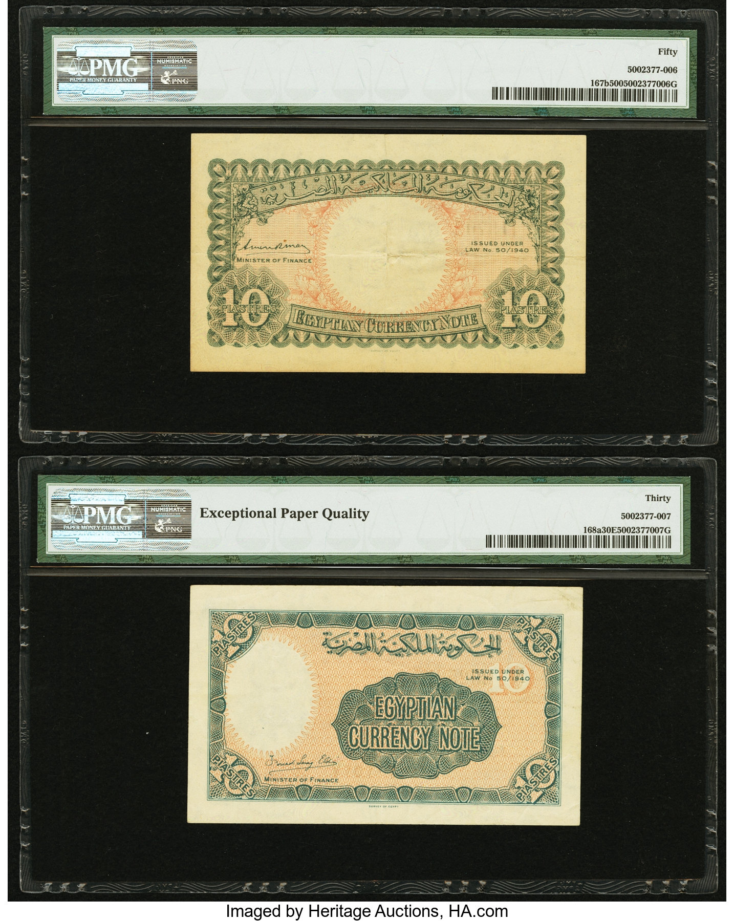 image for: Egypt  10 piastres (B213j)