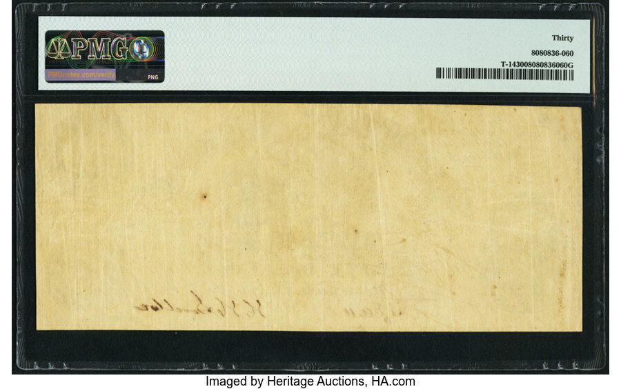 image for: T14 $50 1861 PF-2 Cr. 63 PMG Very Fine 30....