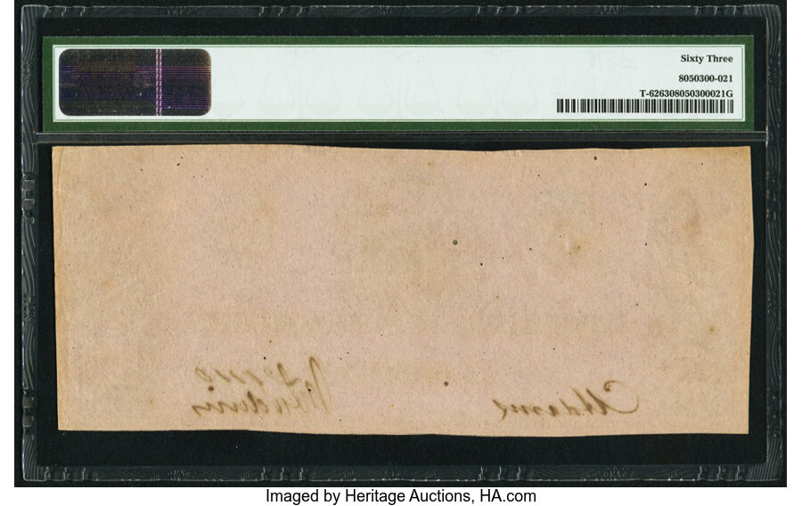 image for: T62 $1 1863 PF-1 Cr. 474 PMG Choice Uncirculated 63....