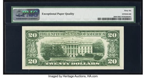 image for: Fr. 2069-I $20 1969B Federal Reserve Note. PMG Gem Uncirculated 66 EPQ....