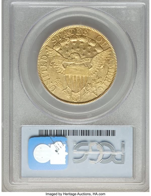 image for: 1799 $10 Small Obverse Stars, BD-8, R.5, AU53 PCGS....