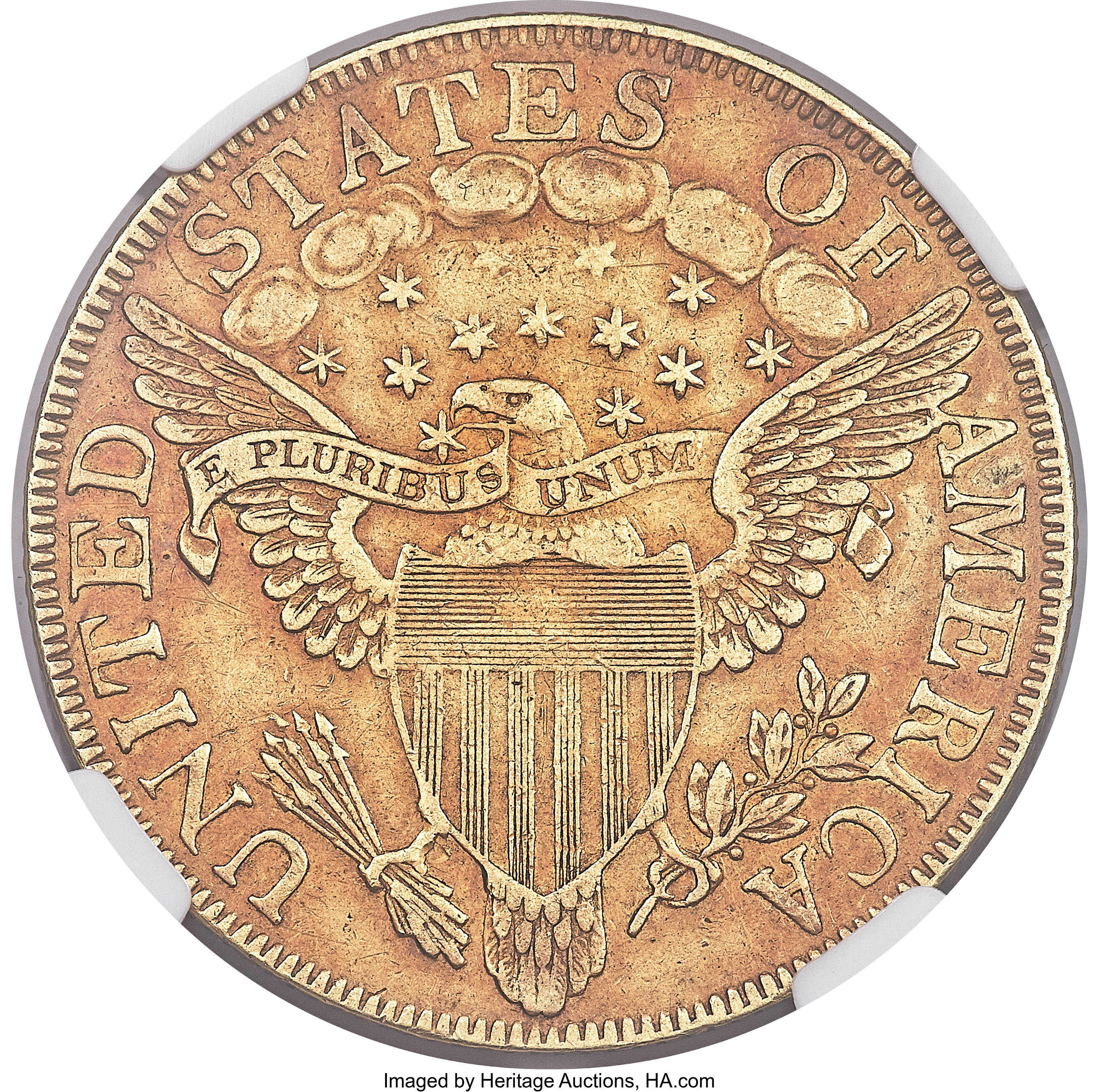 image for: 1801 $10 BD-1, R.5, VF35 NGC....