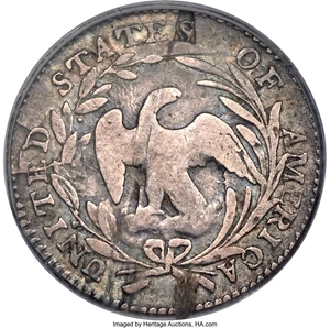 image for: 1797 H10C 16 Stars, V-4, LM-2, R.4, VF30 PCGS....