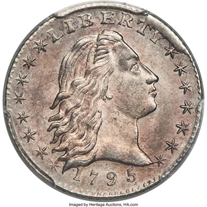 image for: 1795 H10C V-4, LM-10, R.3, MS64+ PCGS....