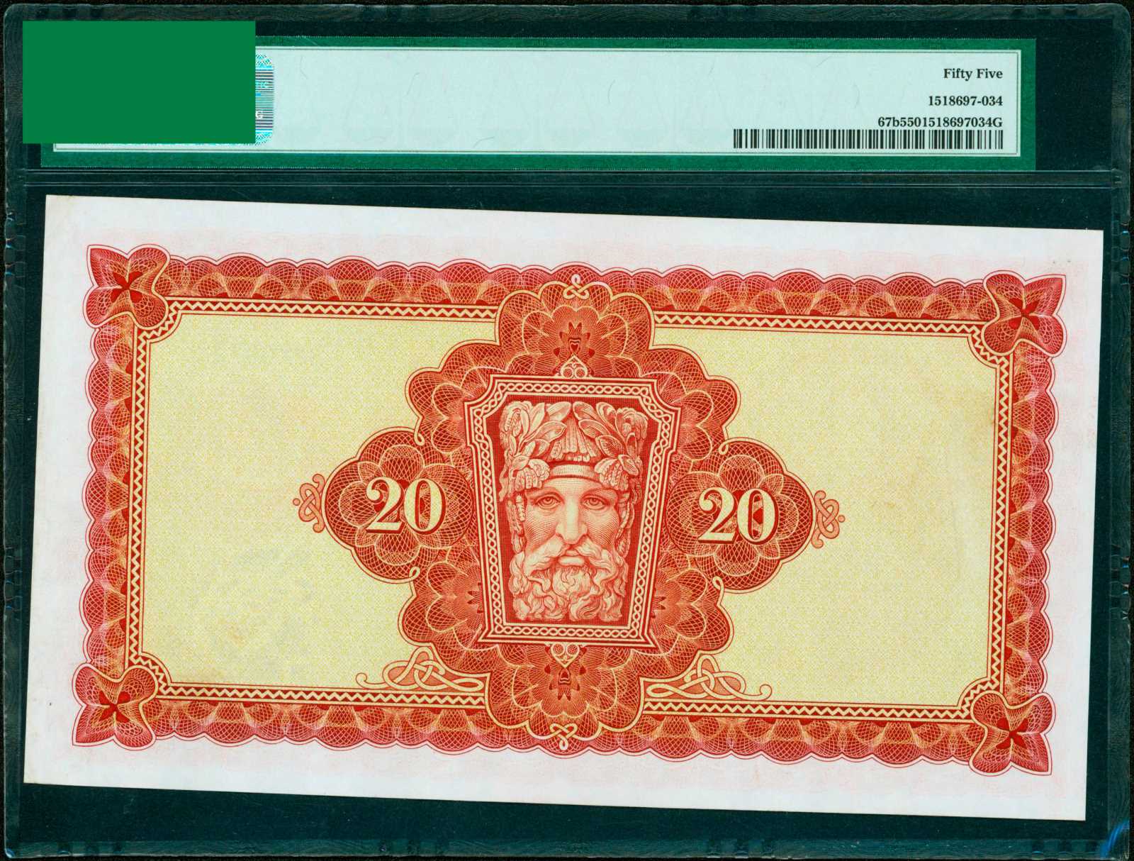 image for: Ireland, Republic of  20 pounds (B212as2)