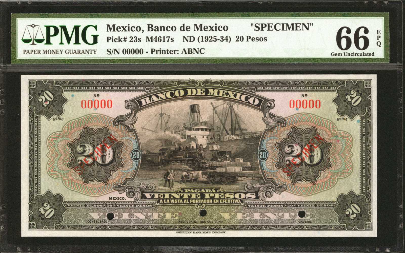 image for: Mexico  20 pesos(B603f)