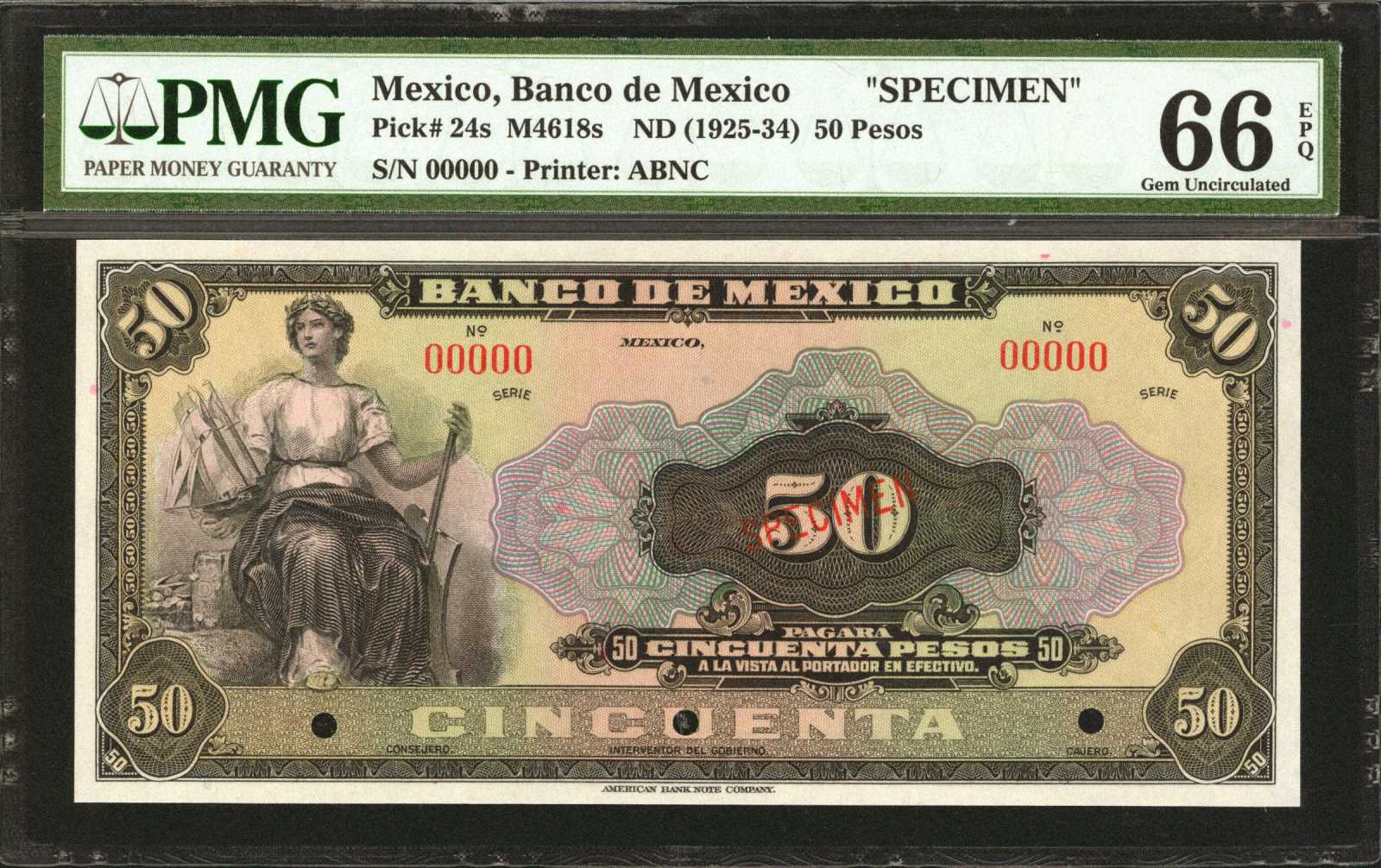 image for: Mexico  50 pesos(B604f)