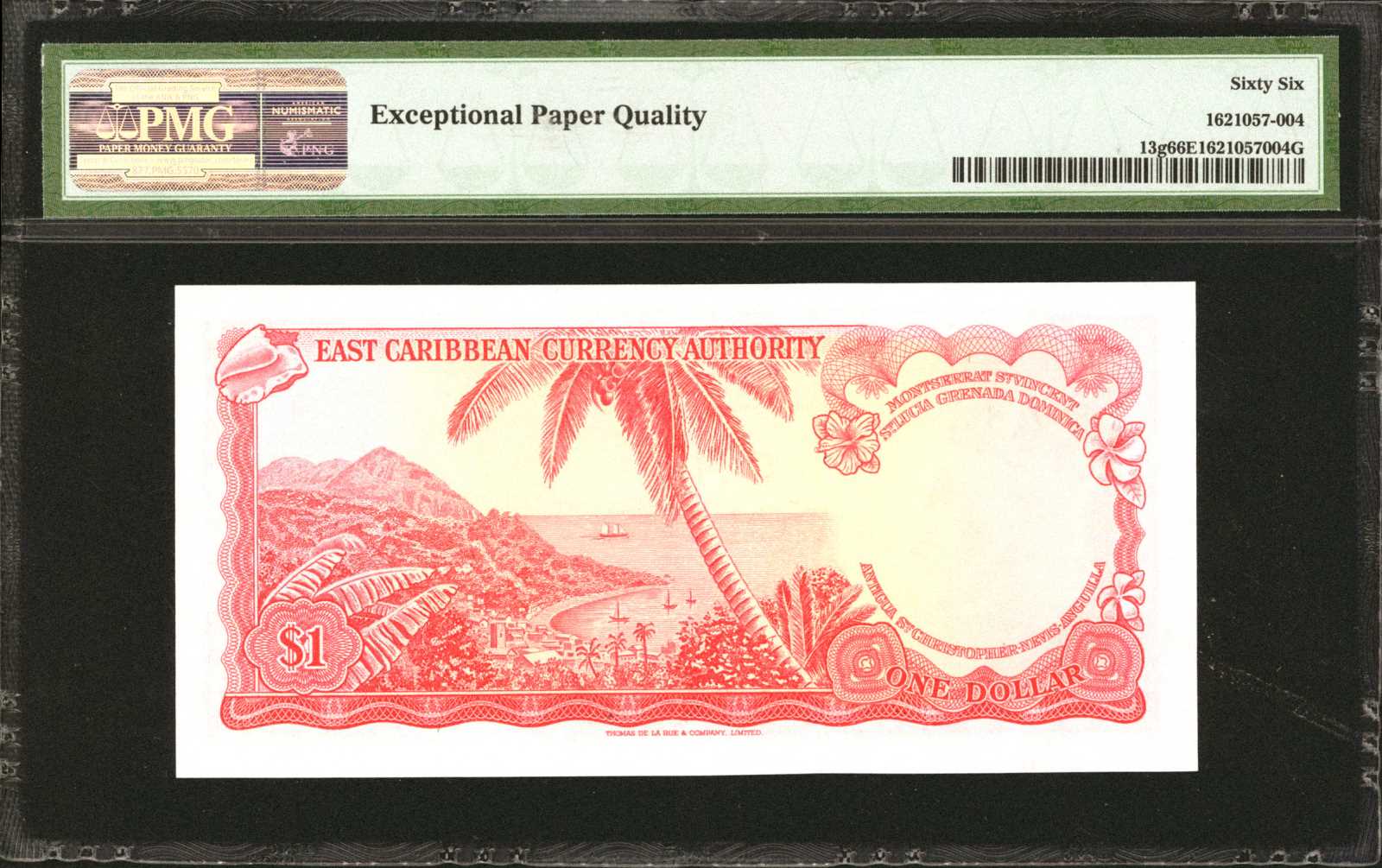 image for: East Caribbean States  5 dollars (B102cd)