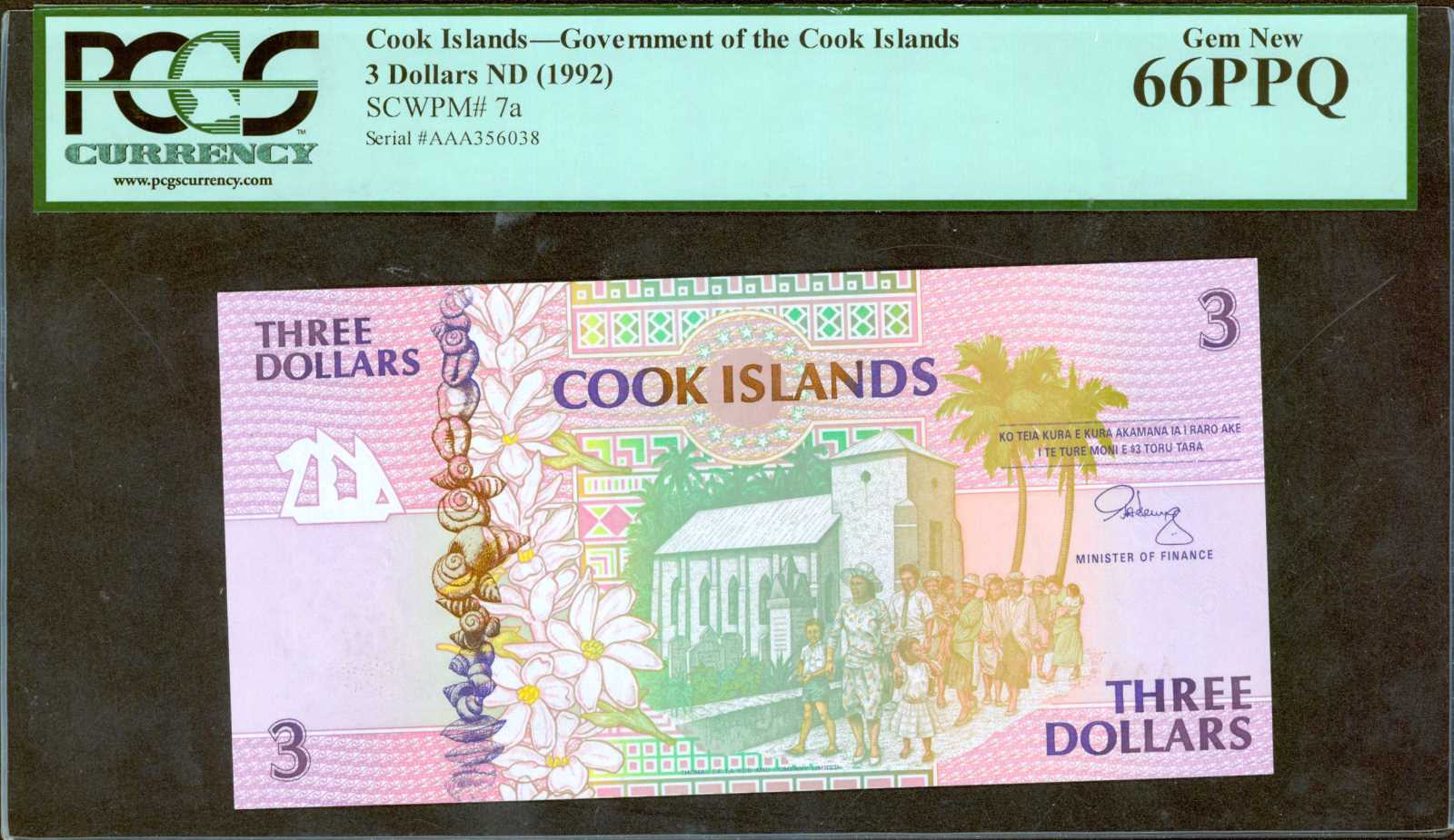 image for: Cook Islands  20 dollars (B109a)