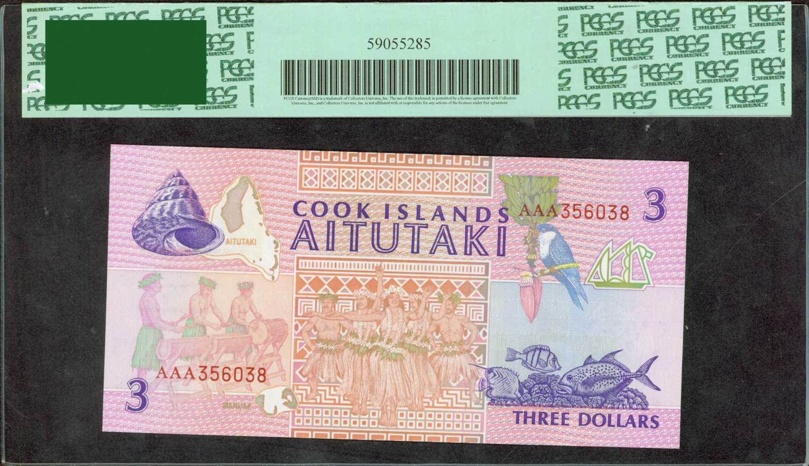 image for: Cook Islands  10 dollars (B108as)