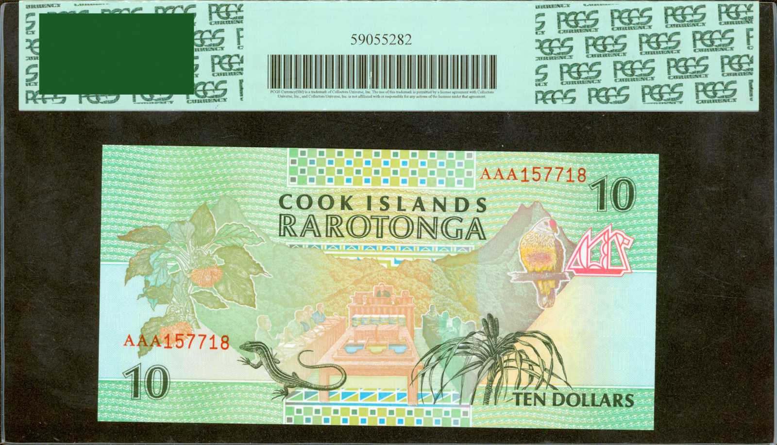 image for: Cook Islands  10 dollars (B108a)