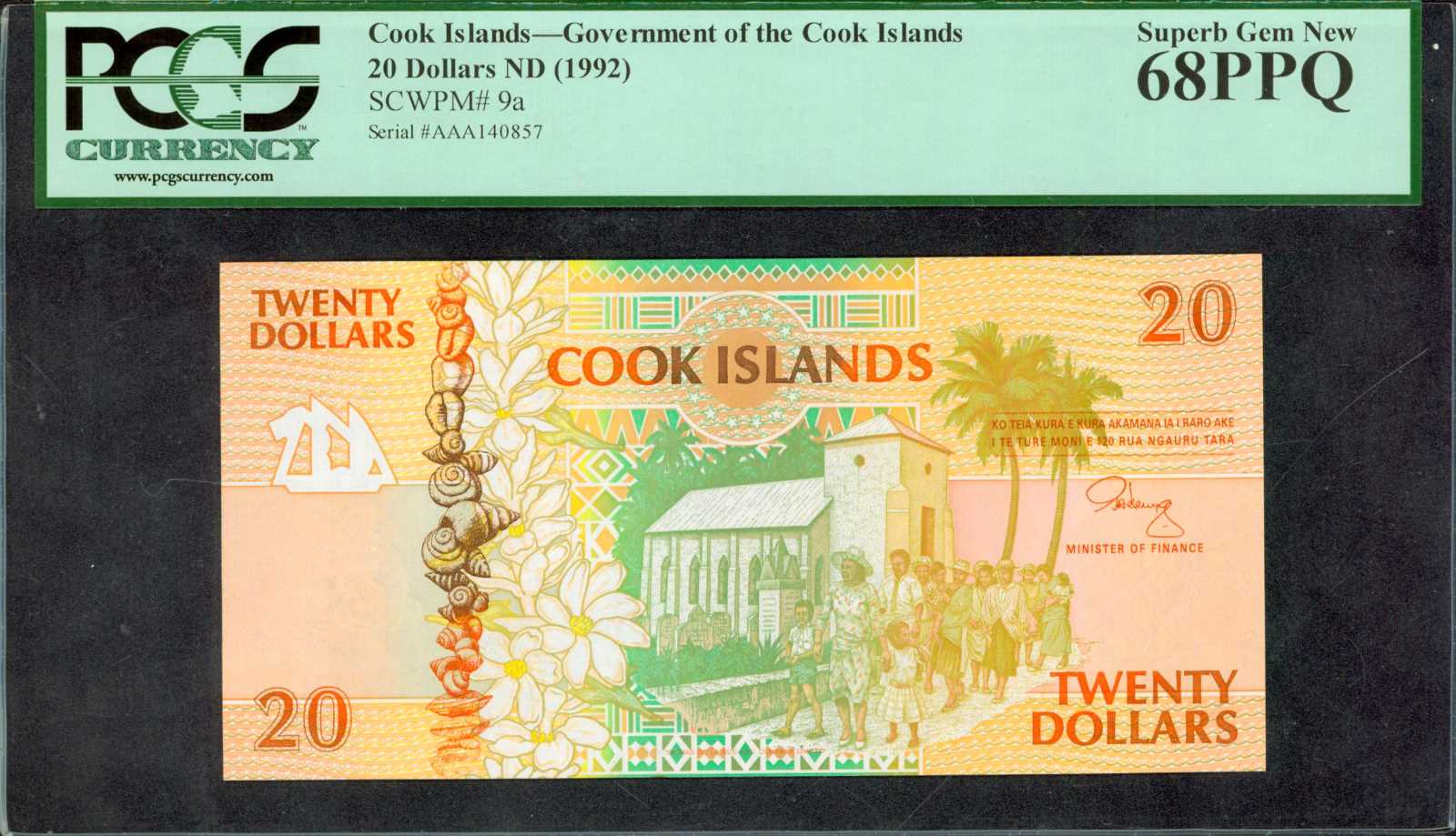 image for: Cook Islands  10 dollars (B108az)