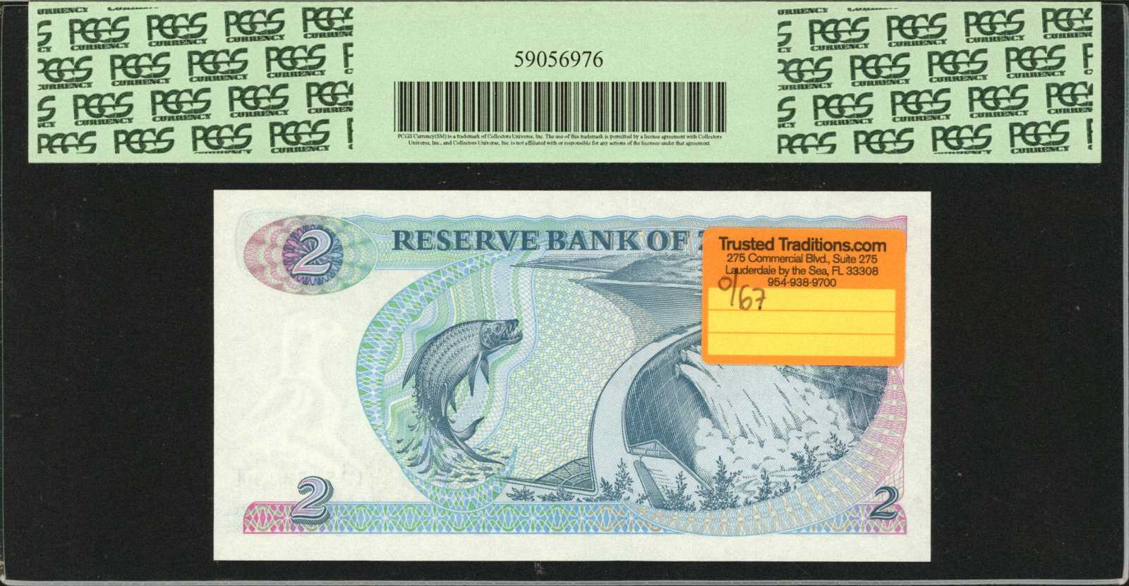 image for: Zimbabwe  2 dollars (B101as)