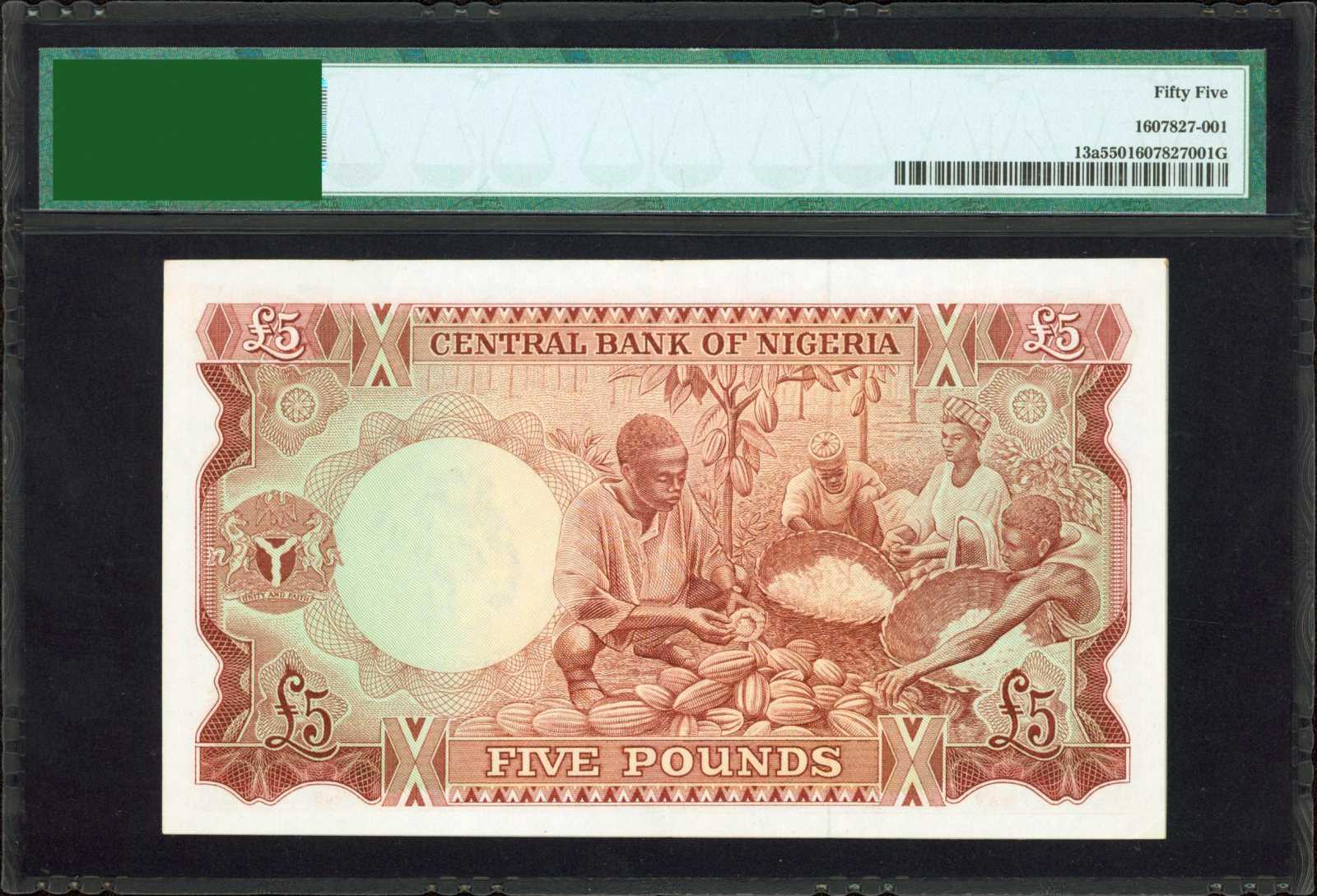 image for: Nigeria  5 pounds (B212as3)
