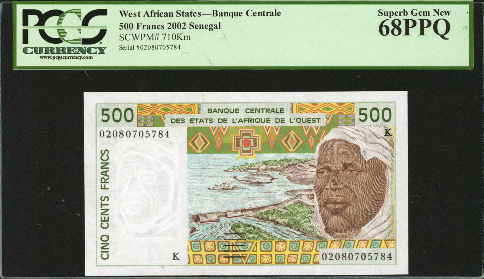 image for: West African States  500 francs (B115Kg)