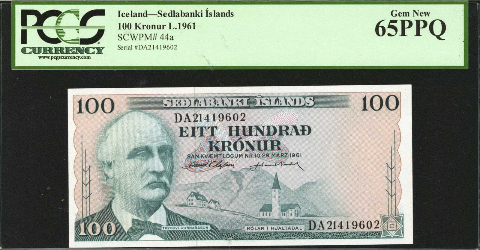 image for: Iceland  100 kr?nur (B803es)
