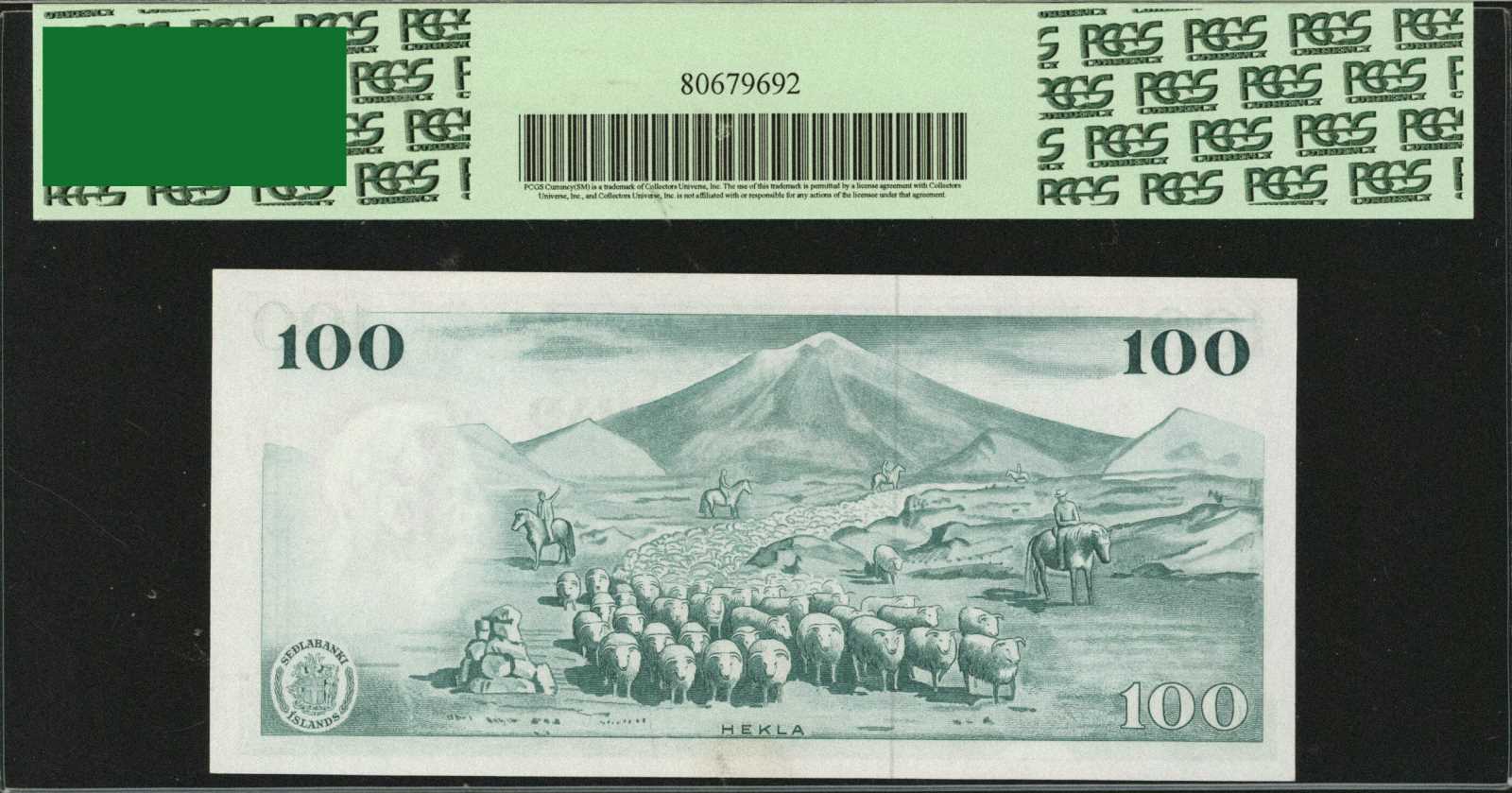 image for: Iceland  100 kr?nur (B803k)