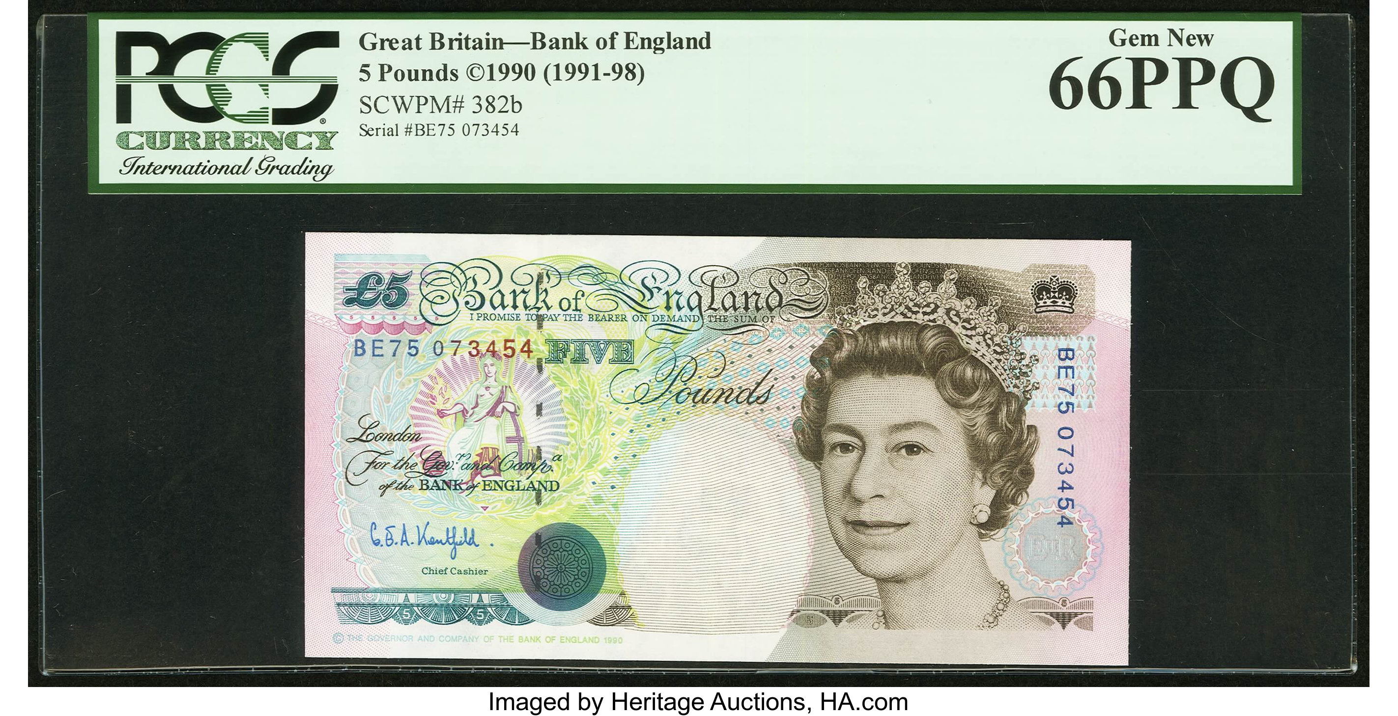image for: United Kingdom  5 pounds (B192as)