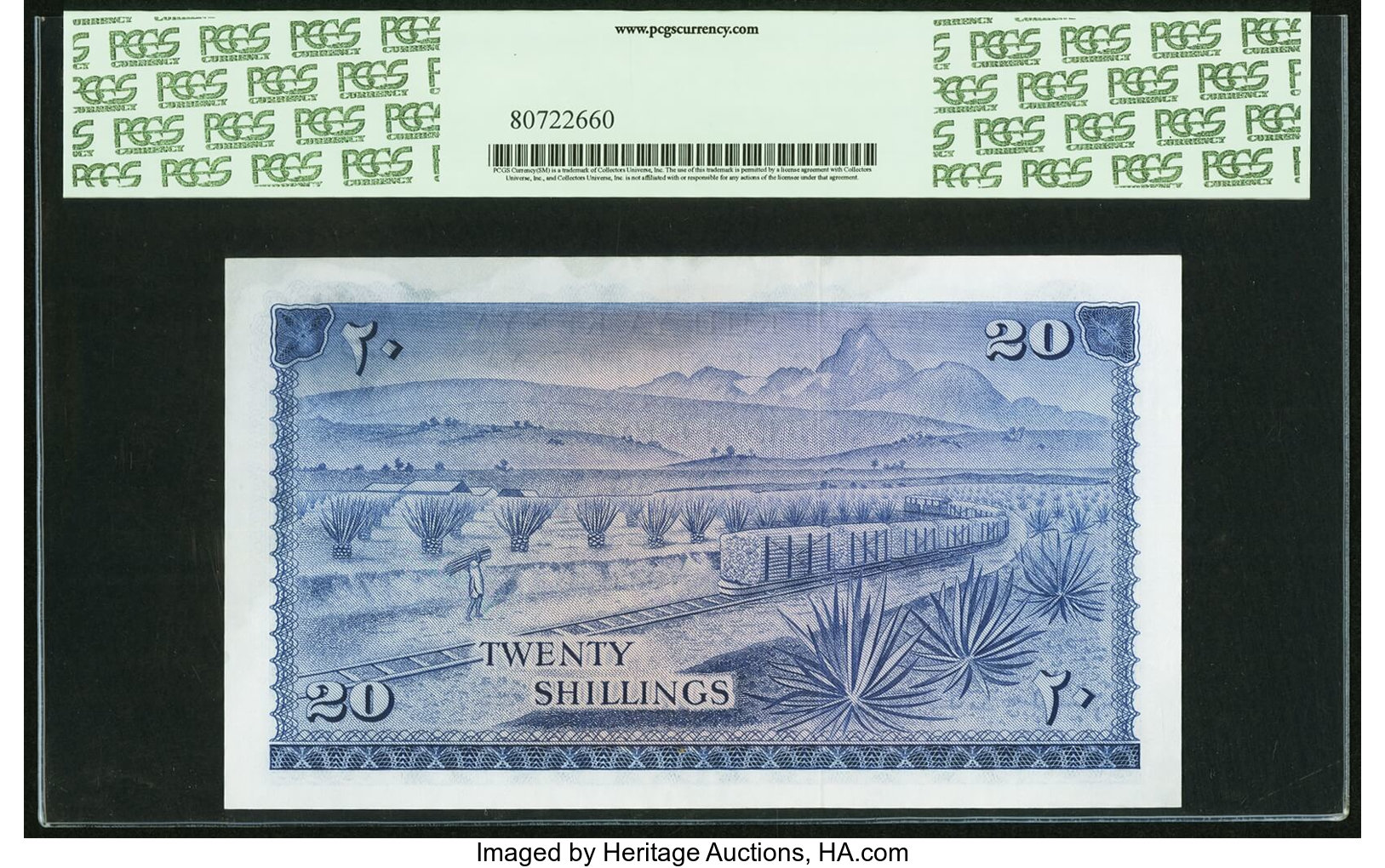image for: Kenya  20 shillings (B103a)