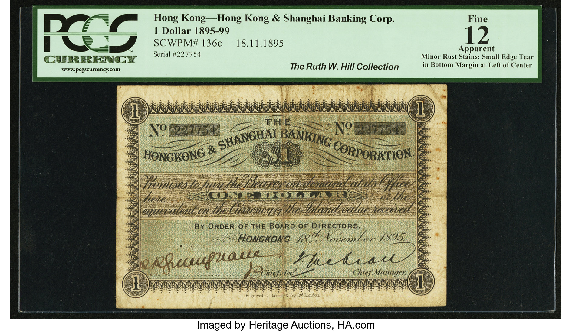 image for: Hong Kong  1 dollar(B626d)