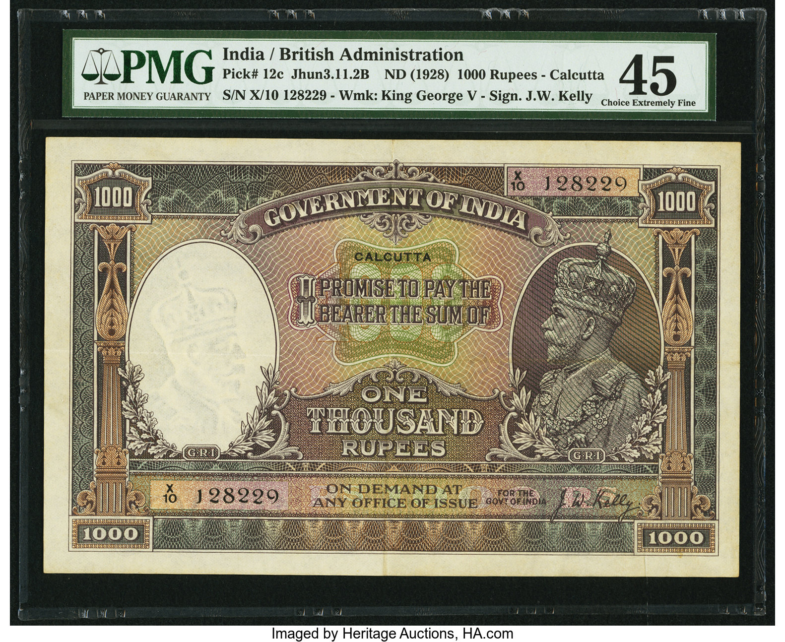 image for: India  1,000 rupees (B146b1)