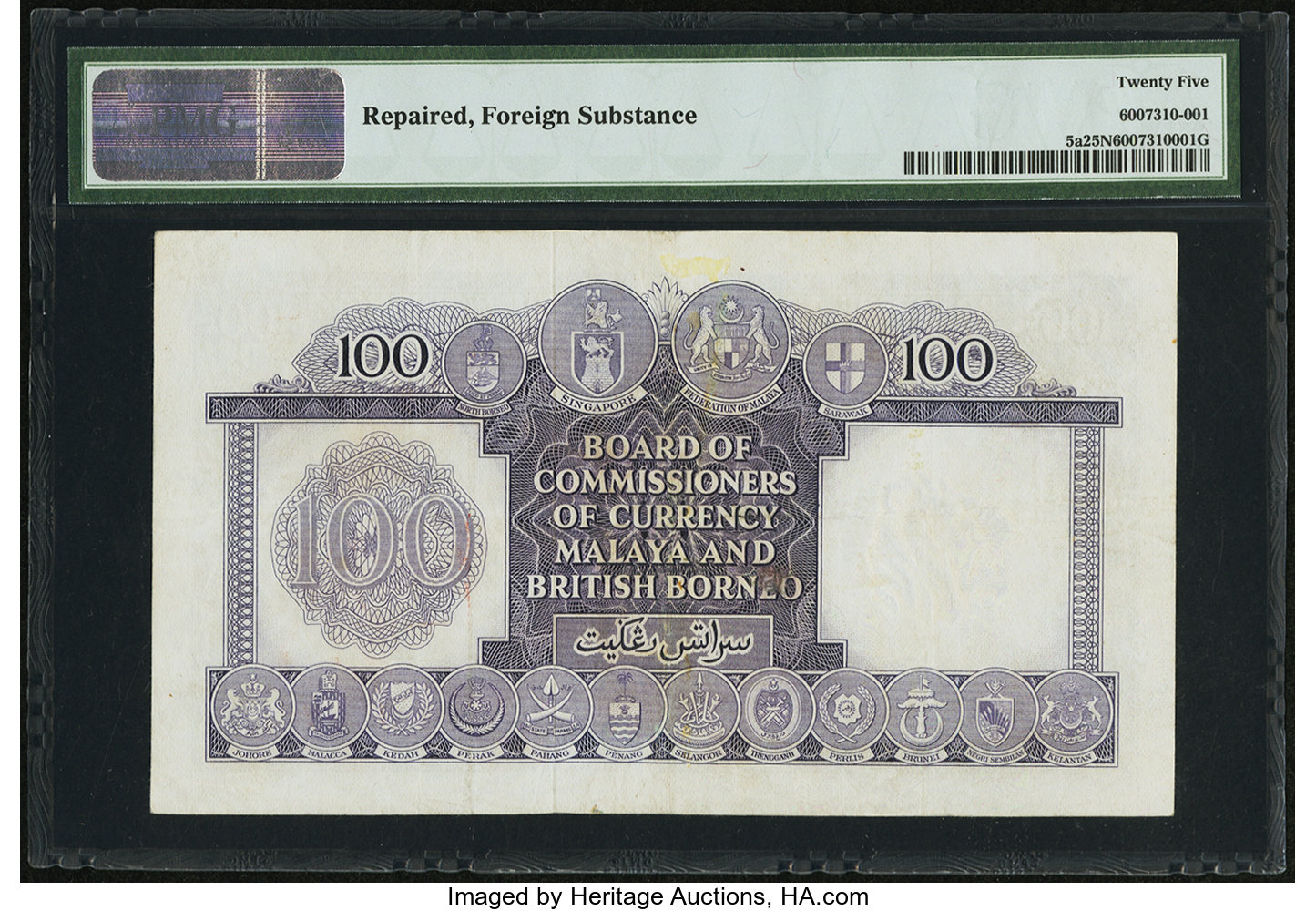 image for: Malaya  5 dollars(B102p)