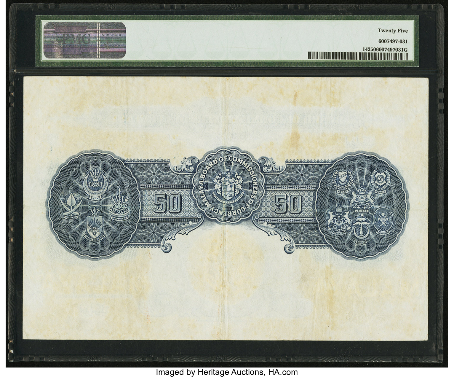 image for: Malaya  50 dollars(B115at)