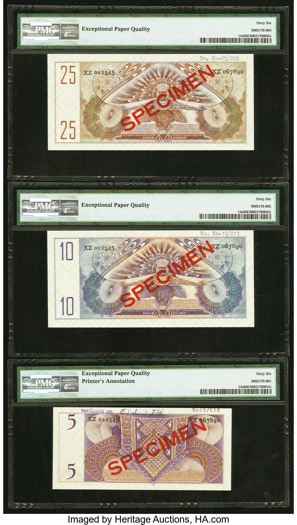 image for: Netherlands New Guinea  500 gulden (guilders)(B207a)