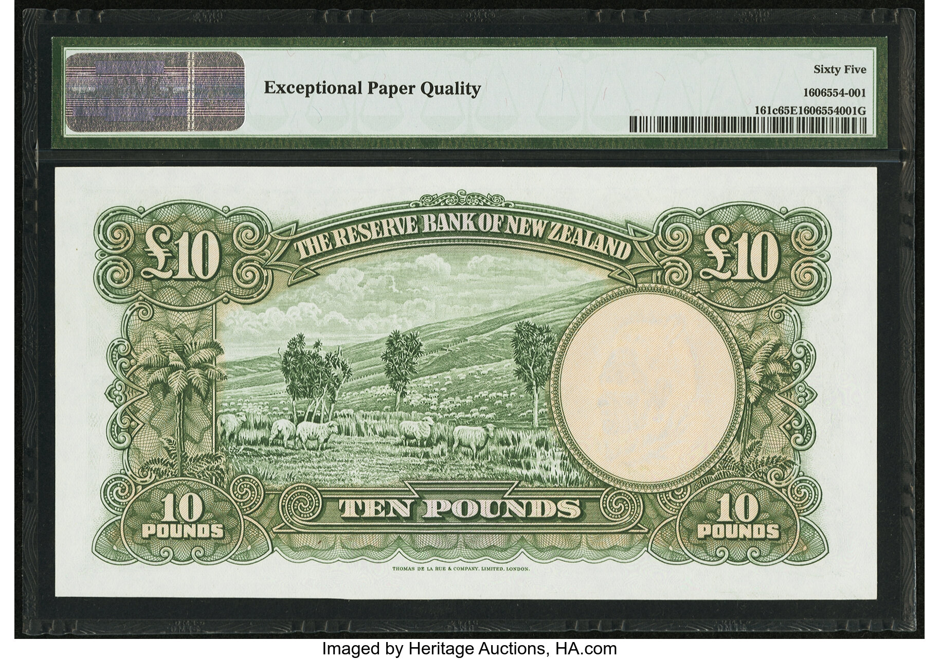 image for: New Zealand  10 pounds (B108fs)
