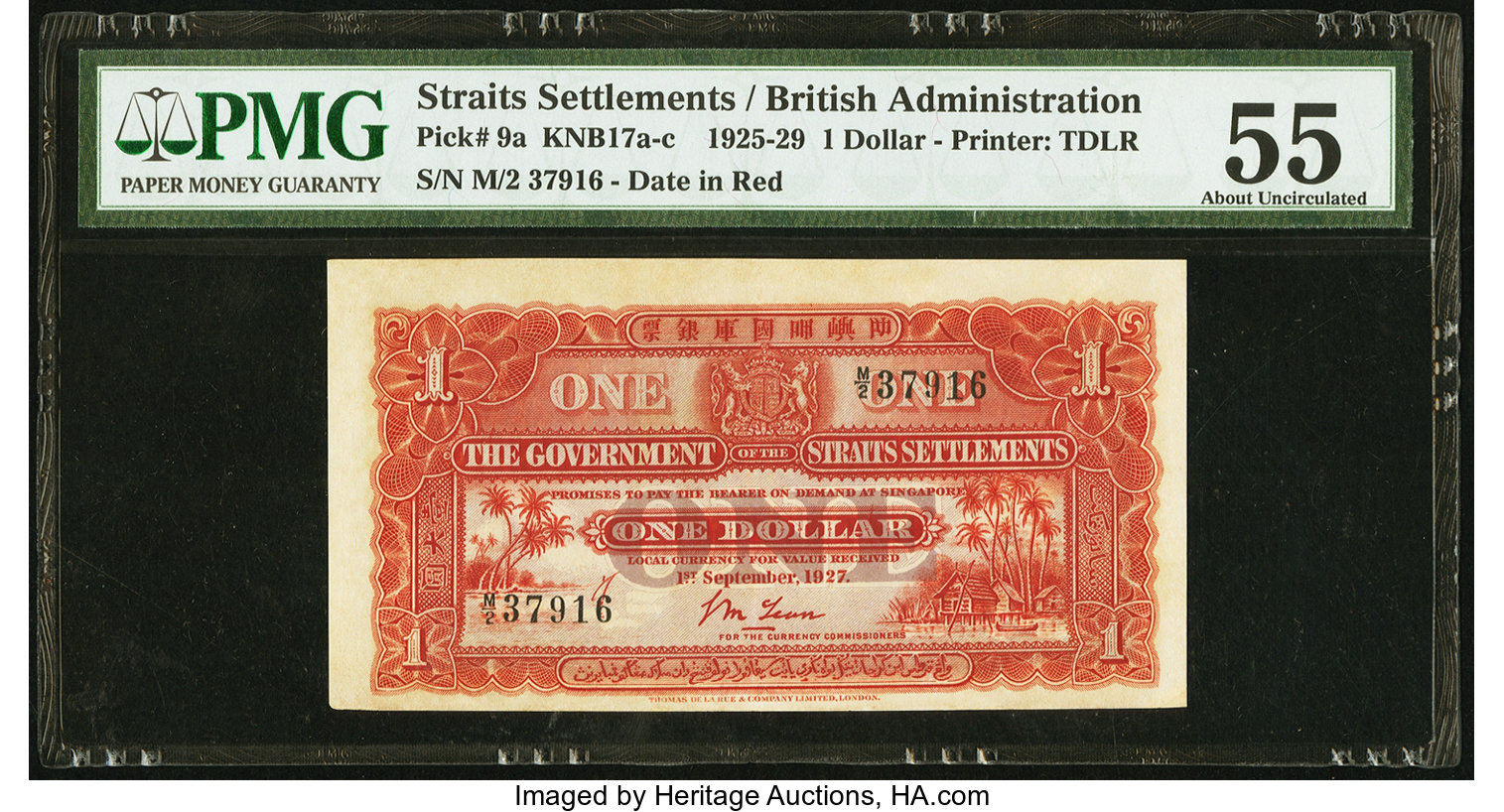 image for: Straits Settlements  1 dollar(B118a)