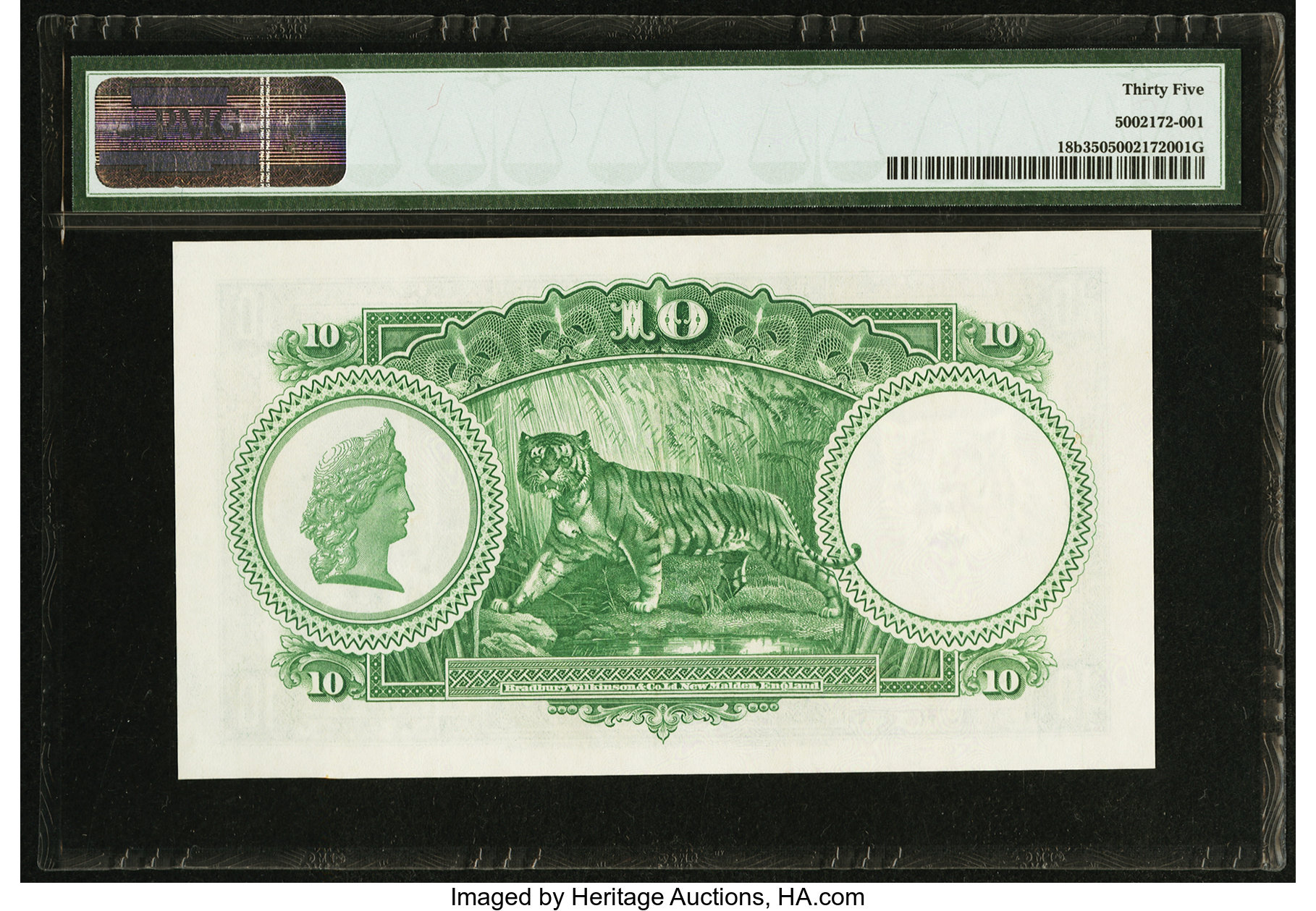 image for: Straits Settlements  10 dollars(B123c)